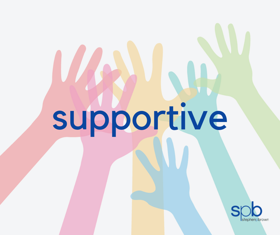 Supportive - A Characteristic of Attractiveness