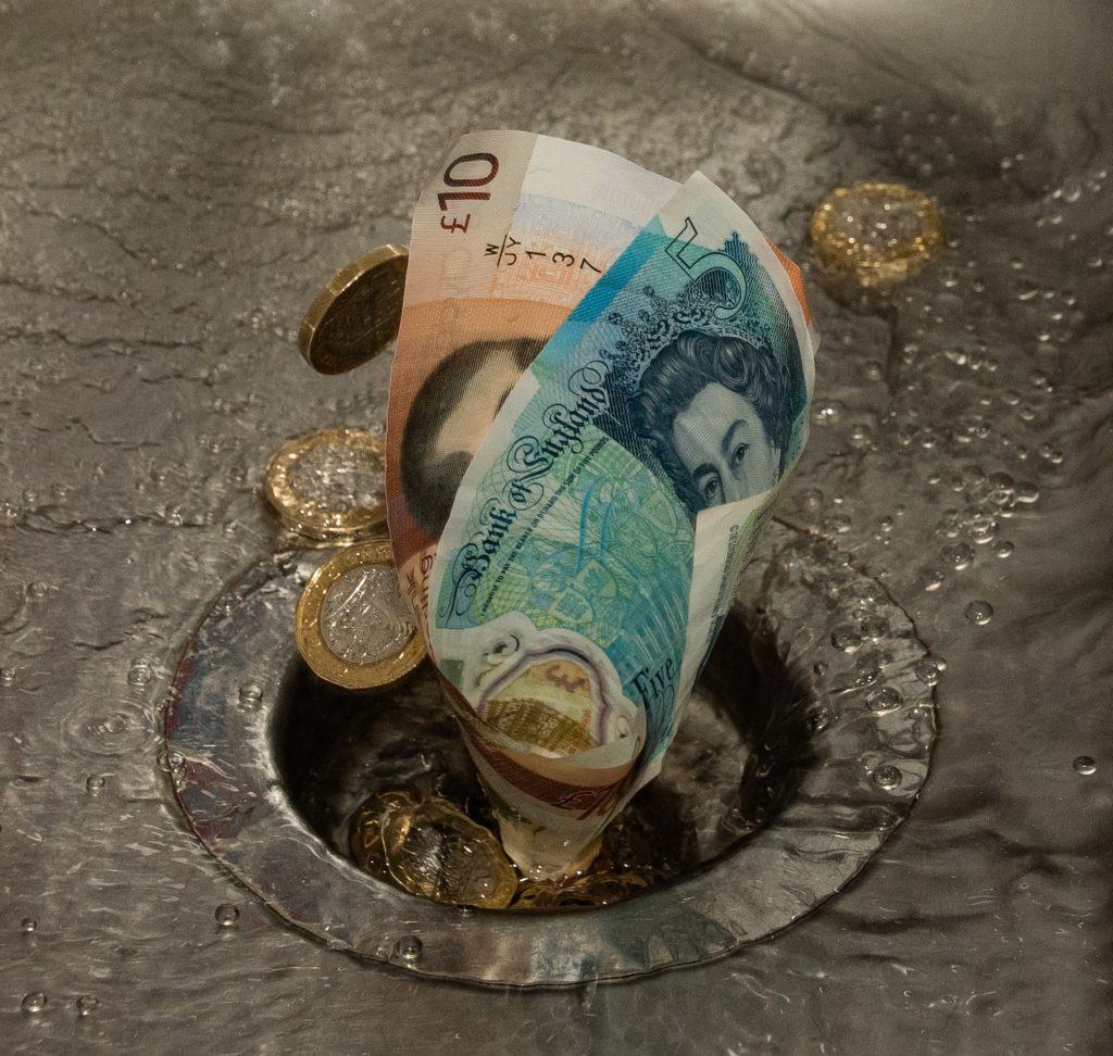 It's hard to focus on the money not coming in.