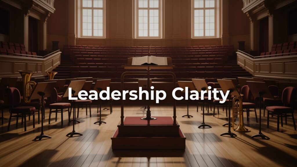 Leadership Clarity: What Happens When You Remember Why You Lead — inline image for the summary of The Maestro's Dispatch from Stephen P. Brown.