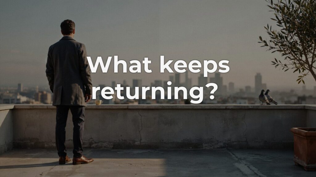 You've handled this before. Not this exact situation — but something close enough that you can feel it. The question is whether you've been treating each arrival as a new problem, or as the same pattern returning in a different coat.