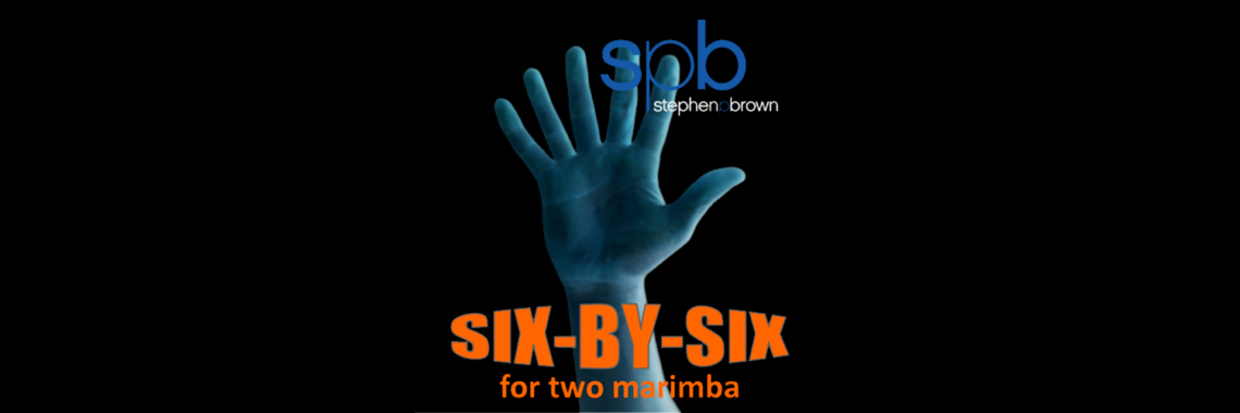 Six by Six is built around a simple challenge: six percussionists, two marimbas, and one ensemble that has to think and move together.